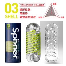 ◤ViVi◥日本TENGA SPINNER 自動迴轉旋吸自慰杯 (SHELL/圓盤盾)SPN-003