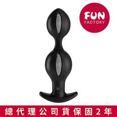 ◤ViVi◥送潤滑液 Fun Factory B Ball Duo 後庭球-黑 情趣用品 同志 肛交