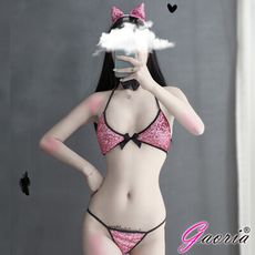 ◤ViVi◥【Gaoria】小野貓角色扮演服 亮片套裝-白 情趣用品