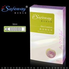 SAFEWAY數位-激情顆粒型保險套(12入裝)