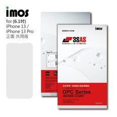 子奇 imos 3SAS iPhone 13 13 Pro 正面背面 疏油疏水螢幕保護貼(塑膠製品)