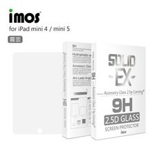 子奇 imos iPad mini4 mini5 霧面 手感膜 強化玻璃保護貼 防指紋