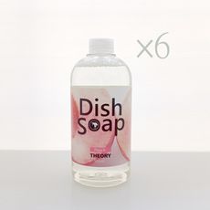 【THEORY清潔理論】水蜜桃噴沫式洗碗精補充瓶(6入)(不含噴槍)
