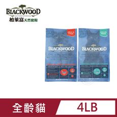 BLACKWOOD 柏萊富 貓用寵糧無穀系列 4磅 零穀 全貓適用