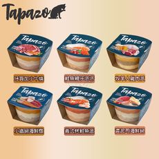 24罐組 TAPAZO 特百滋 貓用開胃三層杯80g 貓罐頭 副食罐 獨家三層美味 小貓罐 罐頭 貓