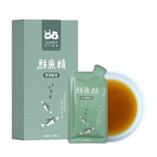 2盒組 nu4PET 陪心寵糧 鮮魚精 45ml x10入組/盒 低熱量 膠原蛋白 寵物雞精 寵物營