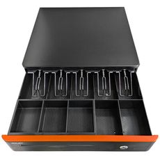 POS-405A 5紙鈔格+5硬幣格收銀機鎖錢箱(鎖錢櫃/超商POS收銀機/收款機/紙鈔硬幣箱)