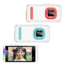 YT-A100 AI學習高畫質兒童相機(AI識物/人像特效/藝術照片/前後6400萬像素拍照/108