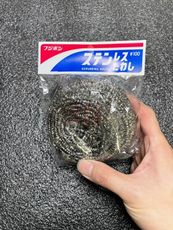 日本製 超大 100g 鋼絲球 鐵球刷 鐵絲刷 鍋刷 鋼絲刷 鋼絲球 鐵刷 鋼刷球 洗鍋刷