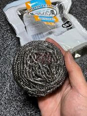 日本製 50g 鋼絲球 鐵球刷 鐵絲刷 鍋刷 鋼絲刷 鋼絲球 鐵刷 鋼刷球 洗鍋刷
