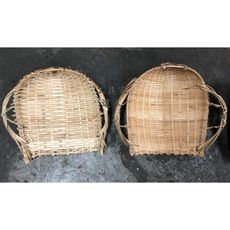 「工具家達人」 竹畚箕 畚箕 畚箕 赤箕 竹子 畚斗笨箕 手編竹製畚箕 鐵畚箕