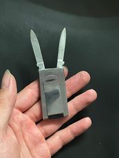 折刀 小刀 刀 直刀 皮夾刀 口袋刀 紙幣錢夾刀 可攜帶 可腰夾 方便攜帶