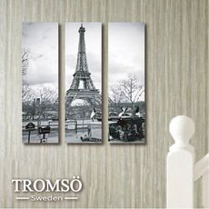 TROMSO時尚無框畫-W124 巴黎風情(迷你款)/ 鐵塔 空間 裝飾畫