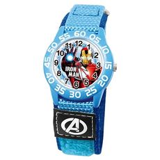 【Marvel漫威】鋼鐵人IRON MAN 兒童自黏帶手錶(正版授權)