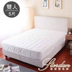 【思得登】雙人150*186cm．高級防蹣透氣床包式保潔墊