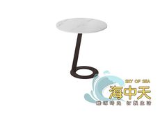 {{海中天休閒傢俱廣場}}M-33摩登時尚客廳系列523-8 廷揚1.65尺岩板圓几