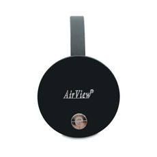 七代AirView圓形飛盤款自動雙核無線影音鏡像器(送4大好禮)