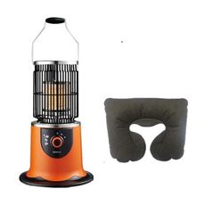 【LAPOLO】速熱360度環繞電暖器 植絨電暖爐LA-966陶瓷電暖器(贈派樂充氣絨毛護頸枕)