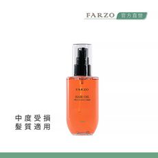 【FARZO花柔自然萃】大馬士革玫瑰護髮油（100ml）｜中度受損髮　維持捲度　減少熱傷害