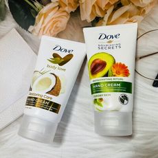 ☆潼漾小舖☆波蘭產 Dove 護手霜 75ml 可可杏仁/酪梨金盞花 兩種香味可選