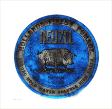 ☆潼漾小舖☆ REUZEL Pomade 藍豬 超強水性髮蠟 強力定型款水洗式髮油 113g