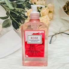 ☆潼漾小舖☆ 法國 L'OCCITANE 歐舒丹 身體沐浴滋潤系列～玫瑰沐浴膠 500ml 沐浴膠