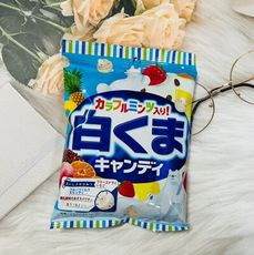 ☆潼漾小舖☆ 日本 Pine 派恩 白熊 水果煉乳夾心糖 彩色水果糖 70g