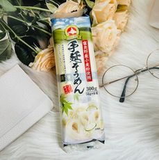 ☆潼漾小舖☆ 日本 葵食品 富良野手延素麵  300g 使用富良野產小麥粉 50g*6束