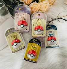 ☆潼漾小舖☆ Pokémon 寶可夢 神奇寶貝球 皮卡丘 伊布 卡比獸 夢幻 雙奶仙 護唇膏 護唇球