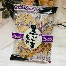 ☆潼漾小舖☆ 日本 由加利堂製果 黑芝麻煎餅 角館和果子 240g