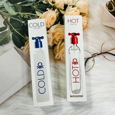 ☆潼漾小舖☆ BENETTON 班尼頓 cold 冷水 男性淡香水 / hot 熱水 女性淡香水