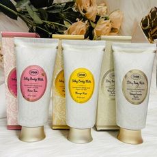 ☆潼漾小舖☆ Sabon 絲綢身體乳 200ml 經典PLV/玫瑰茶/香芒奇異果/茉莉花語/白茶