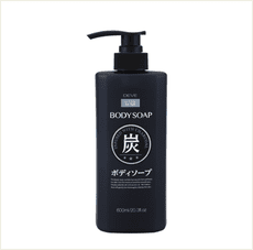 ☆潼漾小舖☆ 日本熊野 DEVE 炭植物性沐浴乳 600ml