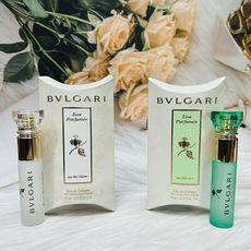 ☆潼漾小舖☆ BVLGARI 寶格麗 白茶淡香精 / 綠茶淡香精 10ml 噴式 隨身瓶