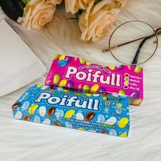 ☆潼漾小舖☆ 日本 Meiji 明治 poifull 綜合口味軟糖 (水果/汽水) 53g