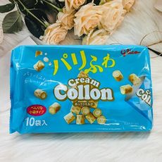 ☆潼漾小舖☆日本 glico 固力果 牛奶風味捲心酥 10小袋入 冰冰涼涼更好吃 奶油捲 牛奶捲