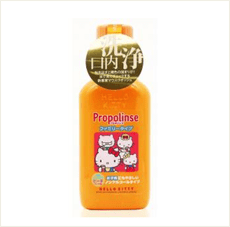 ☆潼漾小舖☆日本 propolins 兒童漱口水 400ml (KITTY版)