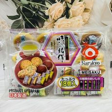 ☆潼漾小舖☆日本 丸京 味之銘作 綜合和菓子 燒果子 272g （18個入/5種口味）配茶點心