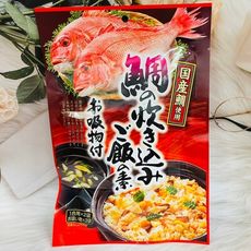 ☆潼漾小舖☆ 日本 南里 日式 鯛魚炊飯 調味湯粉組合 國產鯛使用 （1合用X2袋，湯粉X3袋）