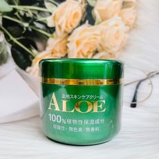 ☆潼漾小舖☆ 日本 ALOE 蘆薈護膚霜 200g 滋潤肌膚 植物性保濕成分 無色素 無香料