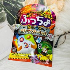 ☆潼漾小舖☆ 日本 UHA味覺糖 萬聖節版 搞怪軟糖 普啾軟糖 60g 闇的四味軟糖 激辛注意