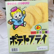 ☆潼漾小舖☆ 日本 東豐 TOHO SEIKA 炸雞風味 馬鈴薯片洋芋片 20小袋入