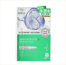 ☆潼漾小舖☆ MIRAE 未來美 EX8分鐘PRO安瓶(水潤)面膜3組入