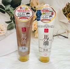 ☆潼漾小舖☆ 日本 北海道 馬油保濕潤膚乳霜 200g (櫻花香/柑橘茶香)