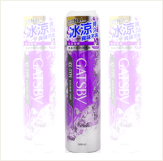 ☆潼漾小舖☆ GATSBY 冰漩爽身噴霧 (勁涼皂香) 210g