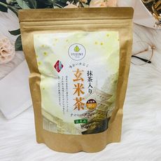 ☆潼漾小舖☆ 日本 FUJINI 藤二 抹茶入 玄米茶 48袋入 玄米綠茶茶包