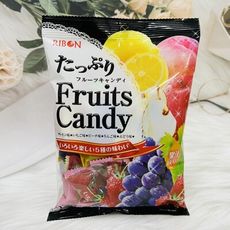 ☆潼漾小舖☆ 日本 Ribon 立夢 綜合水果糖 120g 葡萄/蘋果/檸檬/水蜜桃/草莓