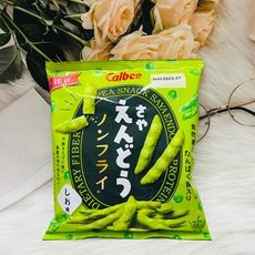 ☆潼漾小舖☆日本 Calbee 卡樂比 豌豆餅 豌豆條 鹽味 61g 非油炸