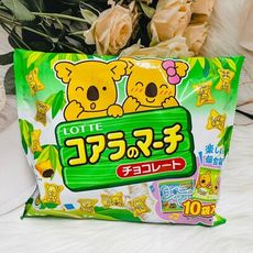 ☆潼漾小舖☆ 日本 LOTTE 樂天 小熊巧克力餅 120g 10小袋入