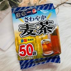 ☆潼漾小舖☆ 日本 長谷川商店 涼味一番 麥茶 50袋入 冷泡熱泡都好喝 日本麥茶